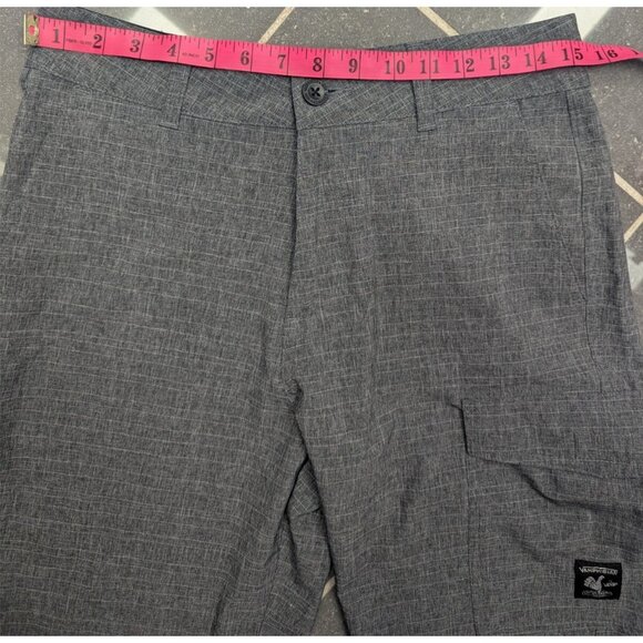 Vans f Hybrid Shorts Mens Size 30 Gray Stretch Boardwalk Dry Quickly - Picture 8 of 10